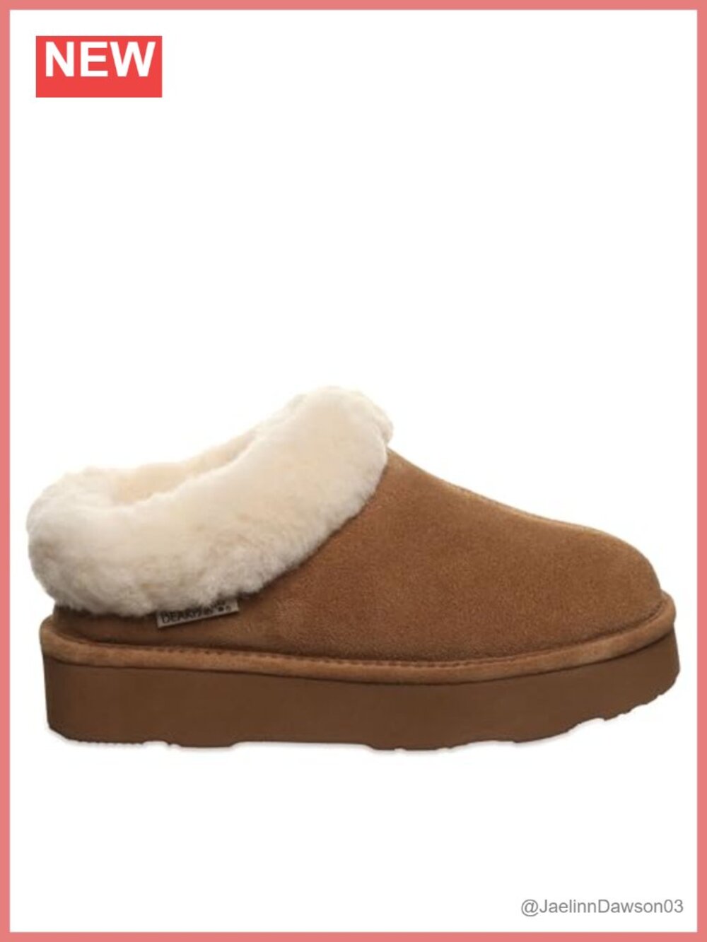Wool Blend Lined Ankle Bootie with Faux Fur Trim Water Repellent